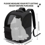 Darrahopens Pet Care > Dog Supplies > Dog Carriers & Crates Black Blue dog carrier, skylight dog carrier, pet transport, small dog carrier, dog travel accessory, high-quality dog carrier, Australian pet carrier, small pet carrier