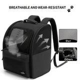 Darrahopens Pet Care > Dog Supplies > Dog Carriers & Crates Black Blue dog carrier, skylight dog carrier, pet transport, small dog carrier, dog travel accessory, high-quality dog carrier, Australian pet carrier, small pet carrier