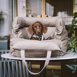 Darrahopens Pet Care > Dog Supplies > Dog Carriers & Crates Black Green Blue Black car dog seat, dog travel, pet car accessories, dog safety in car, Australian pet products, dog car seat, portable dog bed, road trip with dog