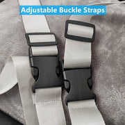Darrahopens Pet Care > Dog Supplies > Dog Carriers & Crates Black White car dog bed, dog carrier for car, pet travel accessories, dog transport in car, dog car seat, dog travel bed, Australian pet travel, secure dog carrier In Australia - Darrahopens