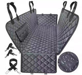 Darrahopens Pet Care > Dog Supplies > Dog Carriers & Crates Dog Car Seat Cover with Mesh Window, Waterproof Pet Seat Cover for Back Seat, Non-Slip Durable Scratchproof Dog Hammock for Cars, Trucks and SUVs
