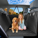 Darrahopens Pet Care > Dog Supplies > Dog Carriers & Crates FIN Large Dogs Back Seat Extender Waterproof Dog Hammock Car Seats with Hard Bottom