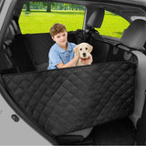 Darrahopens Pet Care > Dog Supplies > Dog Carriers & Crates FIN Large Dogs Back Seat Extender Waterproof Dog Hammock Car Seats with Hard Bottom