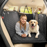 Darrahopens Pet Care > Dog Supplies > Dog Carriers & Crates FIN Large Dogs Back Seat Extender Waterproof Dog Hammock Car Seats with Hard Bottom