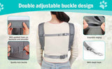 Darrahopens Pet Care > Dog Supplies > Dog Carriers & Crates Gray Black outdoor pet backpack, dog backpack, pet carrier, outdoor dog gear, pet travel, dog transportation, Australia pet carrier, small dog backpack, medium dog carrier, breathable pet backpack