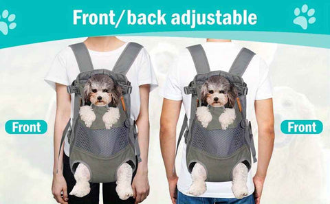 Darrahopens Pet Care > Dog Supplies > Dog Carriers & Crates Gray Black outdoor pet backpack, dog backpack, pet carrier, outdoor dog gear, pet travel, dog transportation, Australia pet carrier, small dog backpack, medium dog carrier, breathable pet backpack