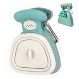 Darrahopens Pet Care > Dog Supplies > Dog Carriers & Crates Handheld Foldable Pet Pooper Scooper - Easy Poop Pickup and Cleaner Blue
