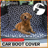 Darrahopens Pet Care > Dog Supplies > Dog Carriers & Crates Large Waterproof Pet Travel Hammock Rear Car Cover Nonslip Design for Dogs and Cats