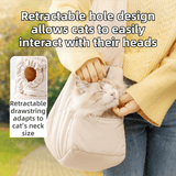 Darrahopens Pet Care > Dog Supplies > Dog Carriers & Crates Light Grey Foldable Insulated Quilted Pet Shoulder Bag with Adjustable Peep Hole & Safety Buckle - Thickened Warm Travel Tote for Small Dogs & Cats Within 5.7KG