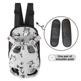 Darrahopens Pet Care > Dog Supplies > Dog Carriers & Crates Portable Pet Front Chest Backpack for Small Dogs and Cats – Hands-Free Travel Carrier with Adjustable Straps, Breathable Mesh, and Padded Shoulder Pads for Comfortable Outdoor Adventures (XL, SkyBlue) In Australia - Darrahopens