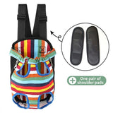 Darrahopens Pet Care > Dog Supplies > Dog Carriers & Crates Portable Pet Front Chest Backpack for Small Dogs and Cats – Hands-Free Travel Carrier with Adjustable Straps, Breathable Mesh, and Padded Shoulder Pads for Comfortable Outdoor Adventures (XL, SkyBlue) In Australia - Darrahopens