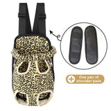 Darrahopens Pet Care > Dog Supplies > Dog Carriers & Crates Portable Pet Front Chest Backpack for Small Dogs and Cats – Hands-Free Travel Carrier with Adjustable Straps, Breathable Mesh, and Padded Shoulder Pads for Comfortable Outdoor Adventures (XL, SkyBlue) In Australia - Darrahopens