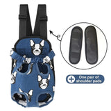 Darrahopens Pet Care > Dog Supplies > Dog Carriers & Crates Portable Pet Front Chest Backpack for Small Dogs and Cats – Hands-Free Travel Carrier with Adjustable Straps, Breathable Mesh, and Padded Shoulder Pads for Comfortable Outdoor Adventures (L, Beige) In Australia - Darrahopens
