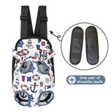 Darrahopens Pet Care > Dog Supplies > Dog Carriers & Crates Portable Pet Front Chest Backpack for Small Dogs and Cats – Hands-Free Travel Carrier with Adjustable Straps, Breathable Mesh, and Padded Shoulder Pads for Comfortable Outdoor Adventures (L, Beige) In Australia - Darrahopens