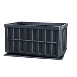 Darrahopens Pet Care > Dog Supplies > Dog Carriers & Crates VEVOR Collapsible Storage Bins with Lids, 65L 3 Packs, Folding Plastic Stackable Utility Crates with Handles, Large Heavy Duty Containers for Clothes, Toys, Books, Snack, Shoes, and Grocery Organizing