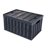 Darrahopens Pet Care > Dog Supplies > Dog Carriers & Crates VEVOR Collapsible Storage Bins with Lids, 65L 3 Packs, Folding Plastic Stackable Utility Crates with Handles, Large Heavy Duty Containers for Clothes, Toys, Books, Snack, Shoes, and Grocery Organizing