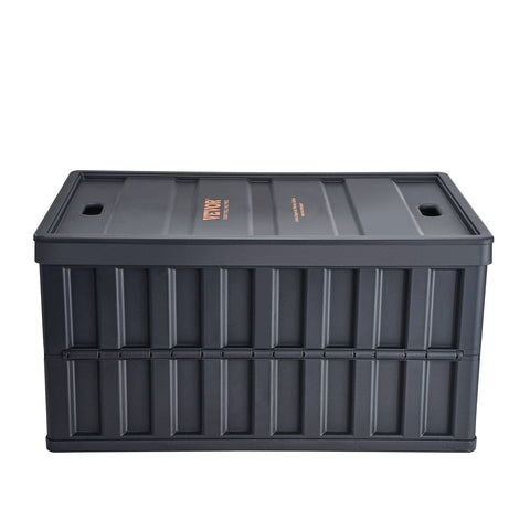 Darrahopens Pet Care > Dog Supplies > Dog Carriers & Crates VEVOR Collapsible Storage Bins with Lids, 65L 3 Packs, Folding Plastic Stackable Utility Crates with Handles, Large Heavy Duty Containers for Clothes, Toys, Books, Snack, Shoes, and Grocery Organizing