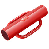 Darrahopens Pet Care > Dog Supplies > Dog Carriers & Crates VEVOR Fence Post Driver with Handles, 2.7 in Inner Diameter T Post Pole Pounder, 14LB Heavy Duty Carbon Steel Hand Post Rammer, Farm Fencing Hole Digger for U Channel, Sign Pole, Wooden Post, Red