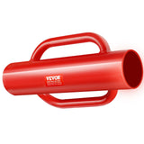 Darrahopens Pet Care > Dog Supplies > Dog Carriers & Crates VEVOR Fence Post Driver with Handles, 2.7 in Inner Diameter T Post Pole Pounder, 14LB Heavy Duty Carbon Steel Hand Post Rammer, Farm Fencing Hole Digger for U Channel, Sign Pole, Wooden Post, Red