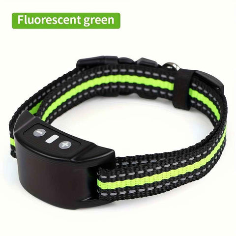 Darrahopens Pet Care > Dog Supplies > Dog Collars, Leads & Harnesses Black dog trainer collar, stop barking, dog training, pet care, dog accessories, Australian pet products, humane dog training, bark control collar