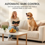 Darrahopens Pet Care > Dog Supplies > Dog Collars, Leads & Harnesses Dog Bark Collar for Large Medium Small Dogs, Effective No-Bark Collar, Smart Barking Collar, Rechargeable Bark Collar with 7 Sensitivity, 3 Modes, Waterproof, Onyx Black