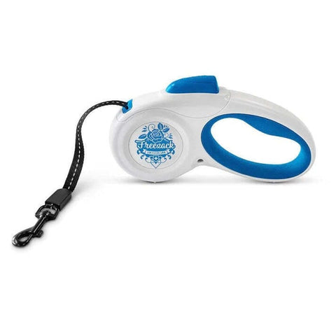 Darrahopens Pet Care > Dog Supplies > Dog Collars, Leads & Harnesses Freezack Switzerland Blue Retractable Dog Leash (Large)