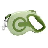 Darrahopens Pet Care > Dog Supplies > Dog Collars, Leads & Harnesses Green 5 Meter Retractable Dog Leash | Ergonomic Anti-Slip Grip | Heavy Duty Nylon Rope for Small to Medium Dogs