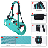 Darrahopens Pet Care > Dog Supplies > Dog Collars, Leads & Harnesses Green Pet Support Harness for Senior and Disabled Dogs - Adjustable Chest and Back Support Leash(Size L)