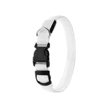 Darrahopens Pet Care > Dog Supplies > Dog Collars, Leads & Harnesses Pet LED Light-Up Collar, Large, Adjustable, USB Rechargeable, for Cats and Dogs, Nighttime Anti-Lost - White