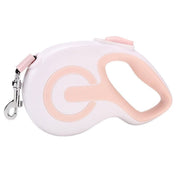Darrahopens Pet Care > Dog Supplies > Dog Collars, Leads & Harnesses Pink 5 Meter Retractable Dog Leash | Ergonomic Anti-Slip Grip | Heavy Duty Nylon Rope for Small to Medium Dogs