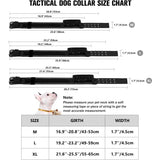 Darrahopens Pet Care > Dog Supplies > Dog Collars, Leads & Harnesses Upgrade Tactical Dog Collar With Control Handle, Military Adjustable Padded Dog Collar For Medium Large Dogs Training