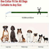Darrahopens Pet Care > Dog Supplies > Dog Collars, Leads & Harnesses USB Rechargeable LED Glow Pet Collar, Soft Silicone Night Safety Dog & Cat Collar with 6 Colors, 3 Modes, Adjustable Length for Small, Medium, Large Pets, Ideal for Evening Walks and Outdoor Visibility (M, Red) In Australia - Darrahopens