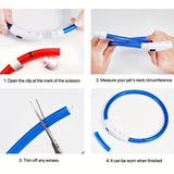 Darrahopens Pet Care > Dog Supplies > Dog Collars, Leads & Harnesses USB Rechargeable LED Glow Pet Collar, Soft Silicone Night Safety Dog & Cat Collar with 6 Colors, 3 Modes, Adjustable Length for Small, Medium, Large Pets, Ideal for Evening Walks and Outdoor Visibility (M, Red) In Australia - Darrahopens