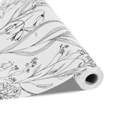 Darrahopens Pet Care > Dog Supplies > Dog Collars, Leads & Harnesses VEVOR Peel and Stick Wallpaper, 45cm x 10m Contact Paper White Line Art Botanical Floral Waterpoof Self Adhesive, Easy to Clean Wall Decorative Vinyl Roll for Bedroom Kitchen Office Bathroom