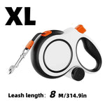 Darrahopens Pet Care > Dog Supplies > Dog Collars, Leads & Harnesses White retractable dog leash, strong dog leash, dog walking leash, small and medium dog leash, outdoor dog leash, Australia, durable dog leash, dog lead