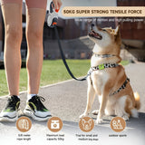 Darrahopens Pet Care > Dog Supplies > Dog Collars, Leads & Harnesses White retractable dog leash, strong dog leash, dog walking leash, small and medium dog leash, outdoor dog leash, Australia, durable dog leash, dog lead