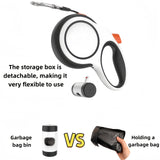 Darrahopens Pet Care > Dog Supplies > Dog Collars, Leads & Harnesses White retractable dog leash, strong dog leash, dog walking leash, small and medium dog leash, outdoor dog leash, Australia, durable dog leash, dog lead
