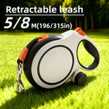 Darrahopens Pet Care > Dog Supplies > Dog Collars, Leads & Harnesses White retractable dog leash, strong dog leash, dog walking leash, small and medium dog leash, outdoor dog leash, Australia, durable dog leash, dog lead