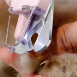 Darrahopens Pet Care > Dog Supplies > Dog Grooming Supplies 2-in-1 Pet Nail Grinder with LED Lights USB Rechargeable Dog Nail Clippers Cats Claw Trimmer Pink