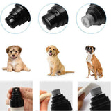 Darrahopens Pet Care > Dog Supplies > Dog Grooming Supplies 2-Mode Silent Pet Grooming Nail Grinder Rechargeable Dog Nail Trimmer