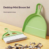 Darrahopens Pet Care > Dog Supplies > Dog Grooming Supplies 2 pack Mini Broom and Small Dustpan Brush - Mini Broom and Dustpans, Small Broom and Dustpan Set, Mini Dustpan and Brush Set, Hand Broom and Dustpan Set for Home and Pets