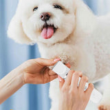 Darrahopens Pet Care > Dog Supplies > Dog Grooming Supplies 4-in-1 Dog Hair Clipper Dog Paw Trimmer Dog Grooming Kit White