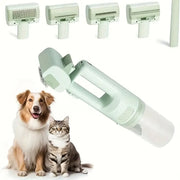 Darrahopens Pet Care > Dog Supplies > Dog Grooming Supplies 5-in-1 Wireless Pet Groomer, 10000Pa Strong Suction, Low Noise, No Flying Hair – A Must-Have for Cats, Dogs & Home Cleaning（GREEN)N) In Australia - Darrahopens