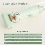 Darrahopens Pet Care > Dog Supplies > Dog Grooming Supplies 5-in-1 Wireless Pet Groomer, 10000Pa Strong Suction, Low Noise, No Flying Hair – A Must-Have for Cats, Dogs & Home Cleaning.（white） In Australia - Darrahopens