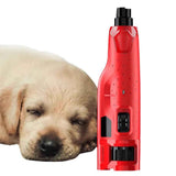 Darrahopens Pet Care > Dog Supplies > Dog Grooming Supplies 6-Speed Electric Nail Grinder Pet Dog Nail Trimmers File with 2 LED Lights