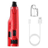 Darrahopens Pet Care > Dog Supplies > Dog Grooming Supplies 6-Speed Electric Nail Grinder Pet Dog Nail Trimmers File with 2 LED Lights
