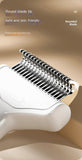 Darrahopens Pet Care > Dog Supplies > Dog Grooming Supplies Cat hair comb-White