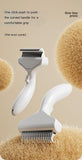 Darrahopens Pet Care > Dog Supplies > Dog Grooming Supplies Cat hair comb-White