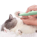 Darrahopens Pet Care > Dog Supplies > Dog Grooming Supplies Cordless Electric Pet Grooming Clippers Hair Trimmer Paw Trimmer for Dogs Cats Green