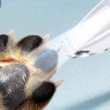 Darrahopens Pet Care > Dog Supplies > Dog Grooming Supplies Dog Paw Trimmer with LED Light Rechargeable Pet Hair Clippers for Small Dogs Cats White
